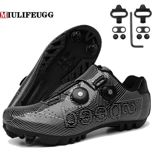 Speed MTB Route Cycling Shoes Men Sports Road Dirt Bike Sneakers Racing Women Bicycle Winter Flat Mountain spd Footwear Cleat