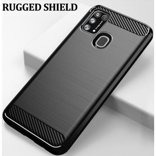 For Samsung Galaxy M31 Case Soft Silicone Armor Shockproof Cover Phone Fundas Coque Case For Samsung Galaxy M21 M31 M 31
