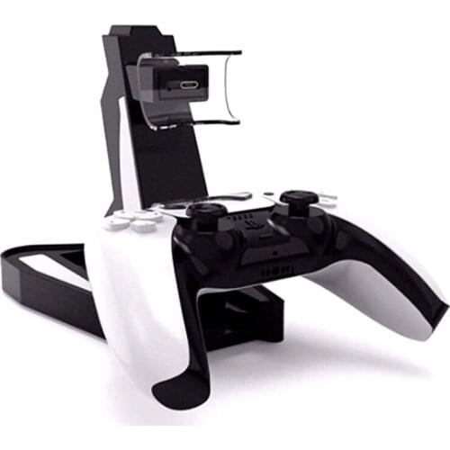 Game Handle Seat Stand Controller Stand Station For Ps5 Gamepad Charger Holder Station Dual Charging Dock Gamepad