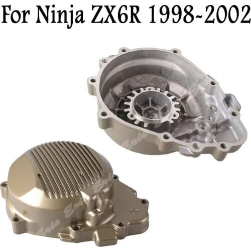 Motorcycle Engine Cover Crankcase Stator Slider Fit For Kawasaki Ninja ZX6R 1998 1999 2000 2001 2002
