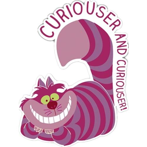 S40240# Various Sizes PVC Decal Cat Car Sticker Waterproof on Bumper Rear Window Laptop Refrigerator Toilet