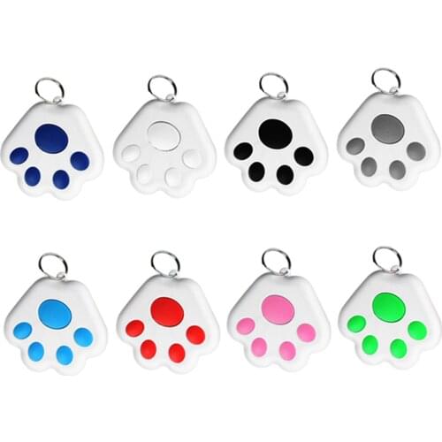 Bluetooth Anti-lost Device Tracking Selfie Finder Dog Paw Anti-lost Device Tracking Selfie Finder Pets' Paw Tracking Self Timer