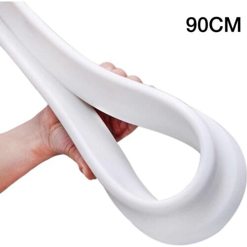 Bathroom Waterproof Water Strip Seal Wet Dry Separation Flexible Adhesive Silicone Water Stopper 50CM / 60CM / 70CM / 80CM /90CM