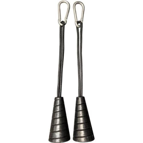 1 Pair Biceps Triceps Drawstring Single Grip Rope Pull Down Cable Gym Attachment H053