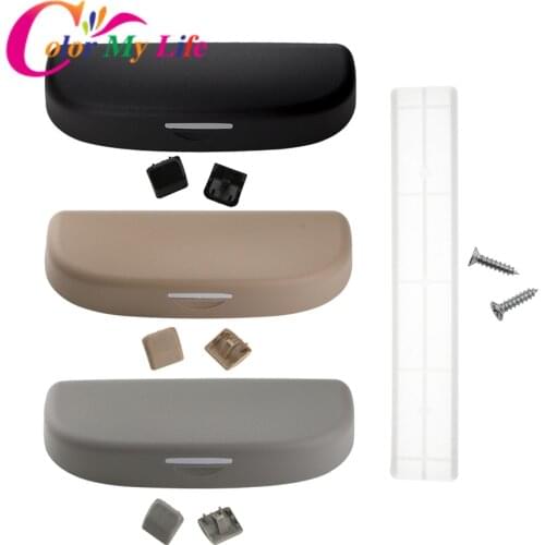 Car Sunglasses Holder Glasses Case for Renault Kadjar Duster Koleos for Mitsubishi Asx RVR Outlander Pajero Accessories