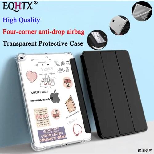 2020 For iPad Air 4 10.9 Case Four Corner Protection Airbag Pro 11 10.5 Air 3 Mini 3 5 Capa 9.7 2018 6th 10.2 7th 8th Generation