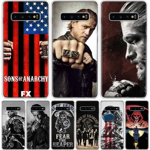 American TV Sons of Anarchy Cover Phone Case For Samsung Galaxy S10 S20 Ultra Note 10 9 8 S9 S8 J4 J6 J8 + Lite Plus Pro S7 Coqu