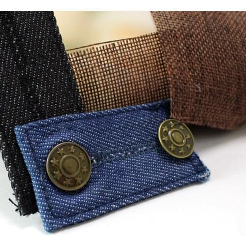Jeans Pants Waist Extender Button Expander Belt Sewing Clothes Accessories