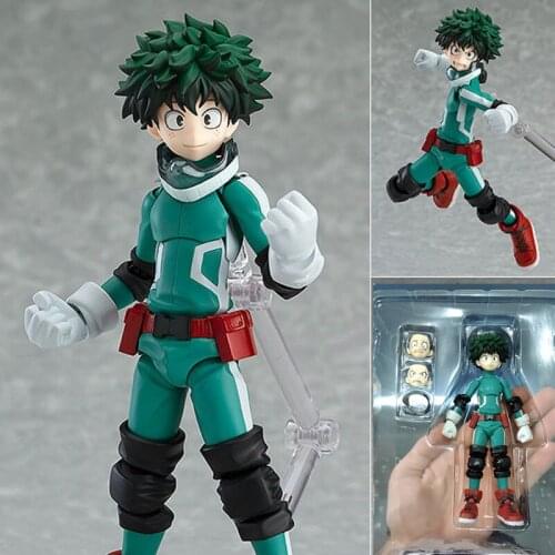 Figma 323 My Hero Academia Figuras Midoriya Lzuku Anime Action Figure Model Toy Doll Gift