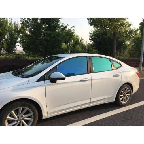 HOHOFILM 10m/15m/20m/30m 55%VLT Chameleon Window Film Car Window Tint Solar Tint Film Window Glass Film Adhesive Vinyl UV Proof