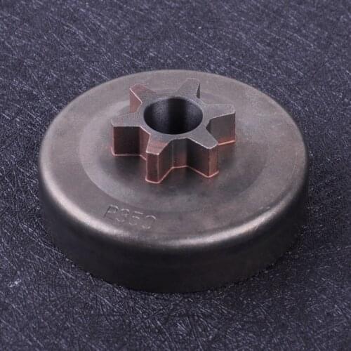 LETAOSK New 3/8 6T Clutch Drum Sprocket for Partner 350 351 352 370 371 390 420 Chainsaw