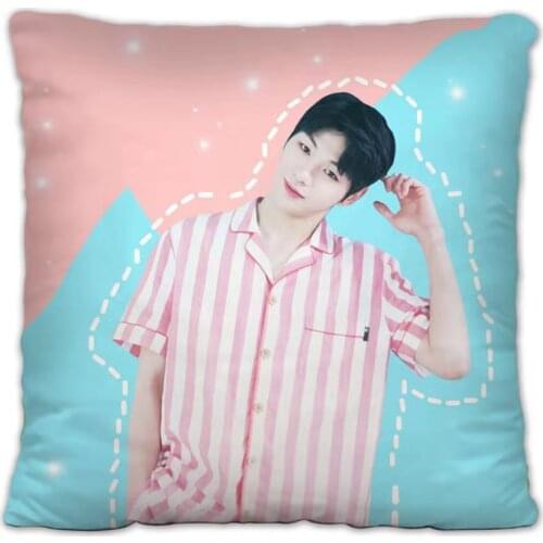 Jiang Daniel Pillowcase Pretty Scholar Yu Lexuan Same Paragraph Star Photo Poster Cushion Cover Souvenir Pillow Covers Decor Hom