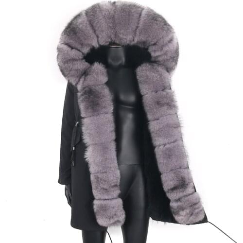 7XL Waterproof Parka Winter Jacket Men Real Fox Fur Liner Coat Big Natural Raccoon Fur Hood Thick Warm Long Parkas Streetwear