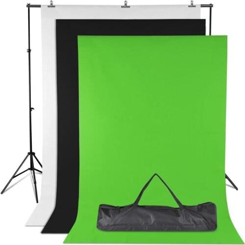 Photo Video Studio 10Ft Adjustable Muslin Background Backdrop Support System Stand