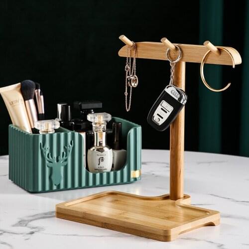 Nordic porch key cat claw shelf decoration storage box household creative modern desktop artifact jewelry box rack gift CL31105