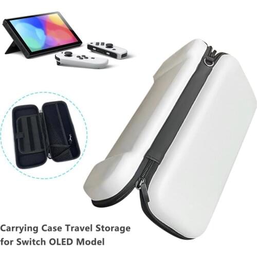 Storage Bag For Nintend Switch OLED Portable Waterproof Hard Protective Cover Handheld Travel Carrying Case Game Accessories