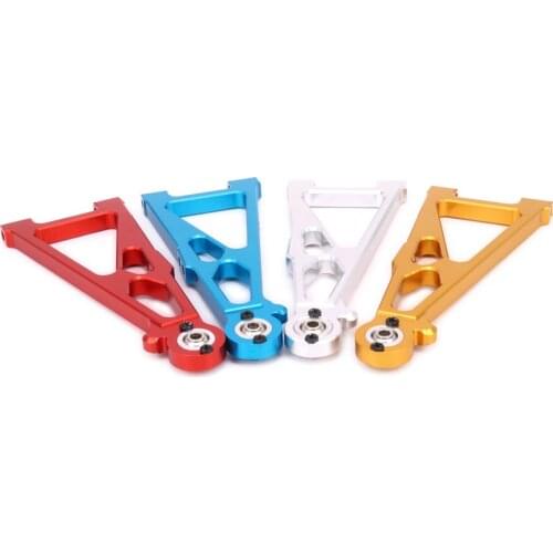 2PCS Alloy Front Lower Suspension Arm For Rc Hobby Model Car 1/10 Himoto Big Foot Monster Truck E10Mtl E10Mt E10Bp Hopup Parts