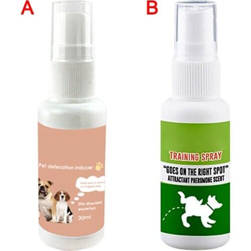 30ml Pet Dog Spray Inducer Dog Toilet Training Puppy Positioning Defecation Pet Potty Training Spray environmentally friendly S3