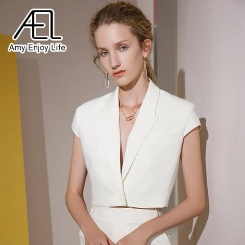 Amyenjoylife Women's White Jackets