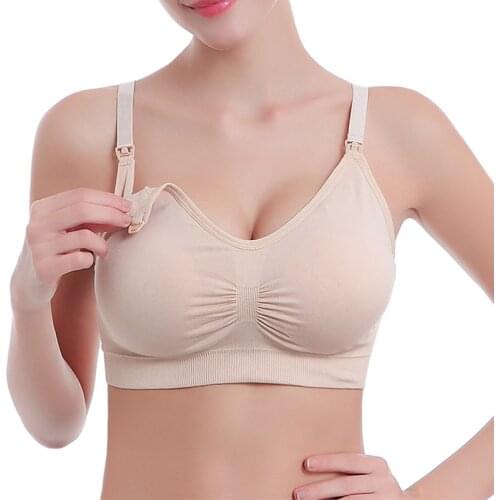 Maternity Bras Wirefree Nursing Bra Panties Set Pregnancy Clothes Prevent Sagging Breastfeeding Womens Breathable Lactancia Bra