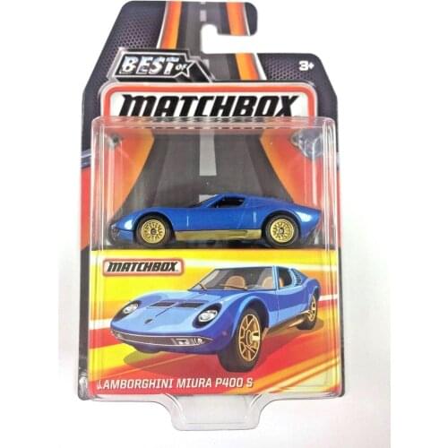 2019 Matchbox Car 1:64 Sports Car LAMBOR MIURA P400S Collector Edition BEST OF Metal Diecast Model Car Kids Toys Gift