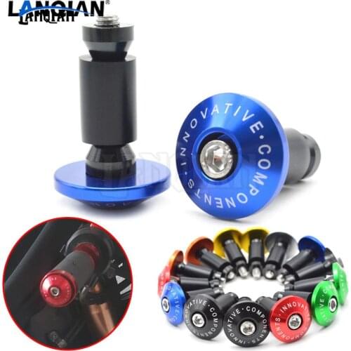 Motorcycle 7/8'' HandleBar Grips End Weights Cap Anti Vibration Silder Plug For Yamaha YZ Kawasaki KLX honda CRF EXC SX XC