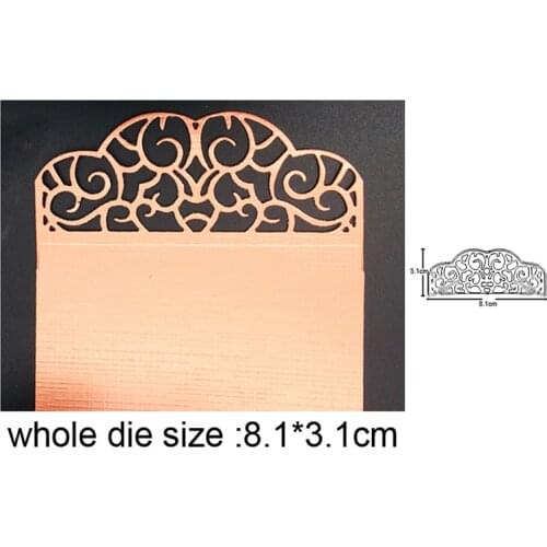 Craft dies Lace Edge Cover Border Metal Cutting Dies for Scrapbooking dies DIY Paper Card Making Embossing Die Cut stencils dies