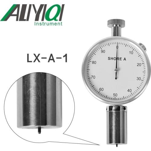 Free Shipping LX-A-1 Dial Shore Hardness Tester Portable Durometer Hardnessmeter Sclerometer For Plastic
