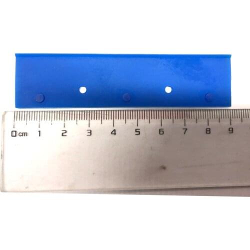 5pcs Soft rubber wiper blade for Eco solvent printer with double DX5 DX7 printhead cleaning station wiper clean blade 90mm*22mm