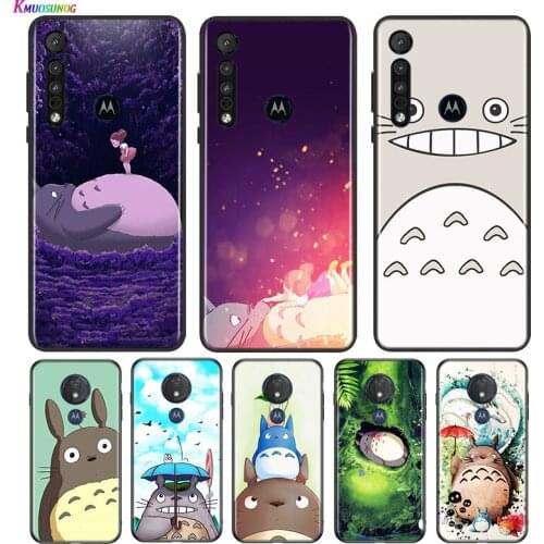 Studio Ghibli Totoro For Motorola G9 G8 G Stylus Power One Fusion Hyper Edge E7 E6 5G Plus Play Lite Phone Case