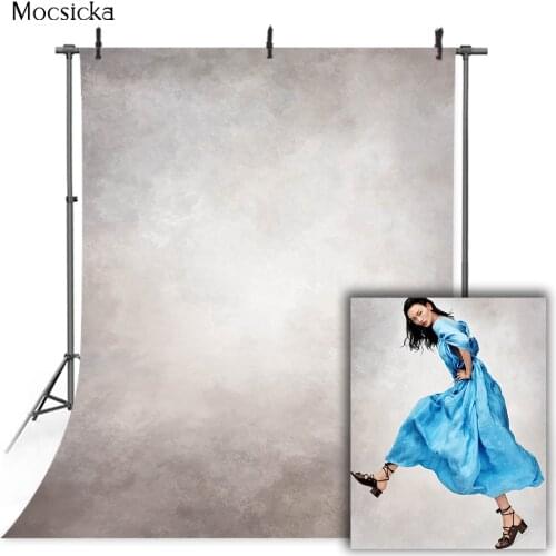 Light Gray Abstract Texture Photography Backdrop Vintage Newborn Kids Audlt Birthday Portrait Photo Shoot Background Photocall