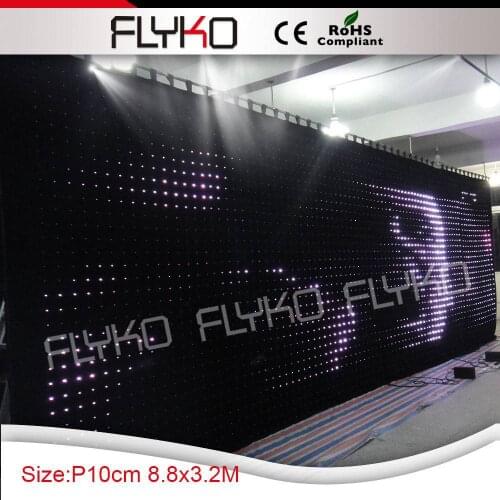 Top Tv Show Rgb Led Stage Curtain