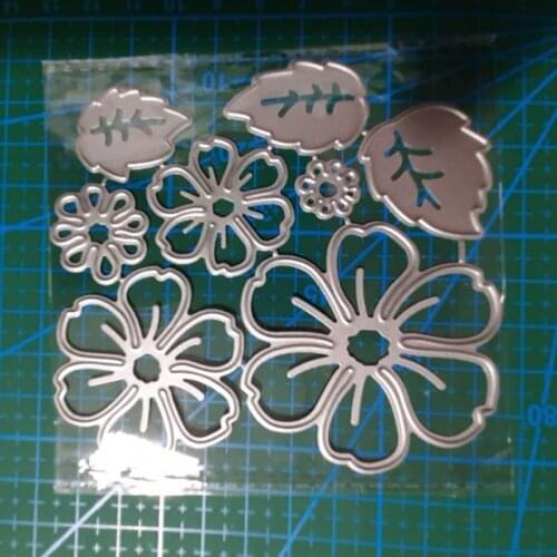 Flower Petal Metal Cutting Dies Stencil Scrapbooking DIY Album Stamp Paper Card X3UC