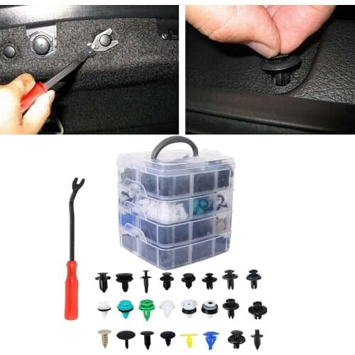 620x Universal Car Retainer Clips Vehicles Assorted Repair Parts 24 Kinds