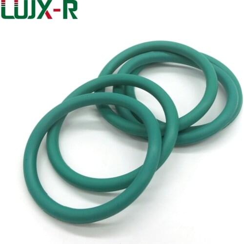 LUJX-R 10pcs 5.7mm O-Ring Gasket FKM O Ring Seal Washer OD30/35/40/45/50/55/60/63/65/73 "O" Type Ring Sealing Ozone Resistance