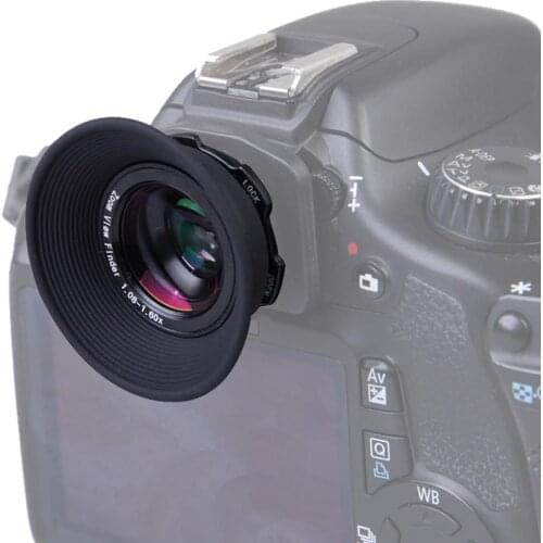 1.08-1.6X Viewfinder Magnifier Eyepiece Eyecup Adjustable Zoom Magnifying For Canon for Nikon for DSLR Cameras Accessories