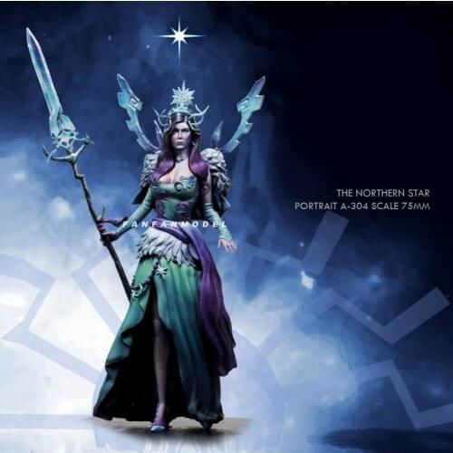 1/24 Resin model kits figure beauty colorless and self-assembled A-304