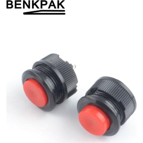 16mm momentary&self locking Push button switch 250VAC 1A