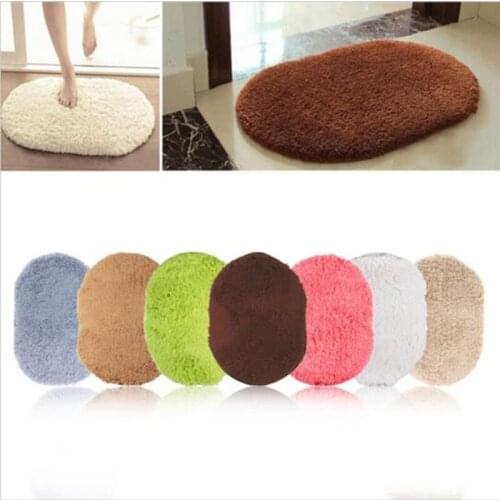 2018 NEW Design Hot Sale new 360 Rotatable of Super Magic Slip-Resistant Pad Room Oval Carpet Floor mats Free Shipping