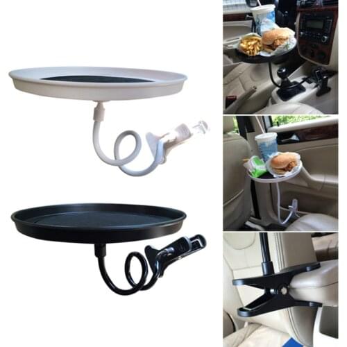 Car Cup Holder Drink Coffee Bottle Organizer Accessories Food Tray Automobiles Table for Burgers French Fries Adjustable
