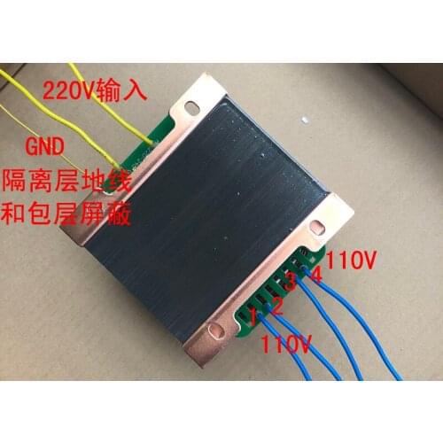 Customized Power Supply Cattle Imported Xinri Iron Core EI Transformer Class A Power Amplifier Transformer