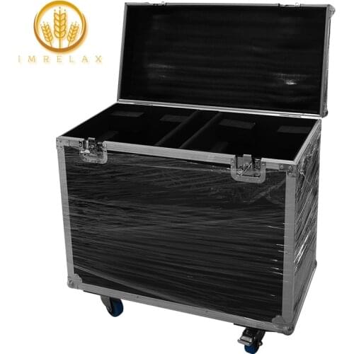 IMRELAX 2in1 Flight Case Package for Moving Head Light Road Case Suitable for IM-MH200M