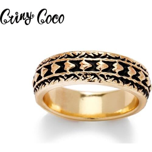 Cring Coco 2020 Hawaiian Women Jewellry Special Rings for Teens Elegant Style Good Taste Hotsale Fashion Alloy Accessory Party