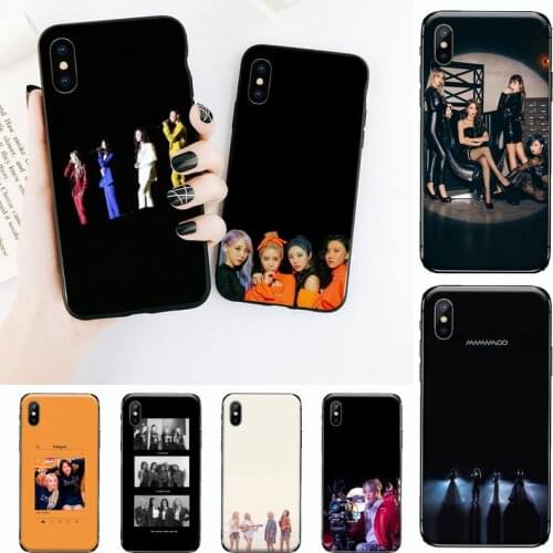 CUTEWANAN kpop MAMAMOO Cell Phone Case for iPhone 11 12 mini pro XS MAX 8 7 6 6S Plus X 5S SE 2020 XR