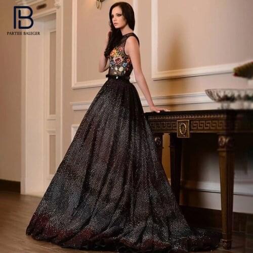 PB Stylish O Neck Sequins Design Flower Embroidery Sleeveless Sexy High Waist Long Dress Celebrity Party Club Free Shipping