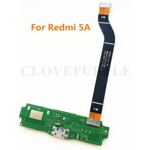 For Xiaomi Redmi 5A USB Charging Board Flex Cable & Motherboard MainBoard Connections Flex Cable For hongmi 5A