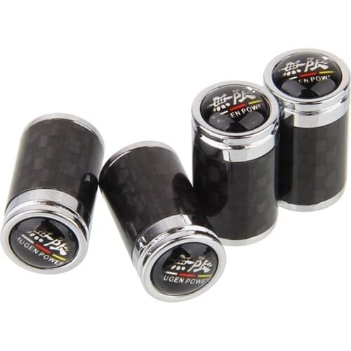 For Mugen Logo Wheel Valve Stem Caps Tire Valve Car Styling For Honda Civic Accord CRV Fit Jazz City Insight Crosstour Odyssey