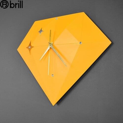 Creative Wall Clocks Luxury Design Cute Minimalist Wall Clocks Stylish Special Geometric Wall Clock House Decoration 3d Clock