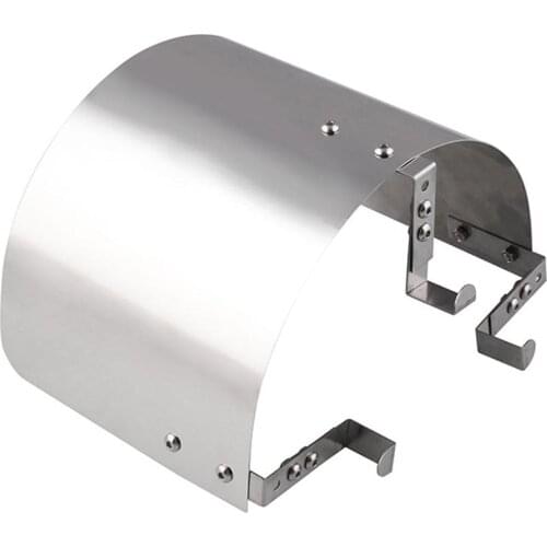 Metal Racing Car Cold Air Intake Cone Filter Heat Shield for 2.5-5 inch Neck Protects the Engine Room for Heat Powerful