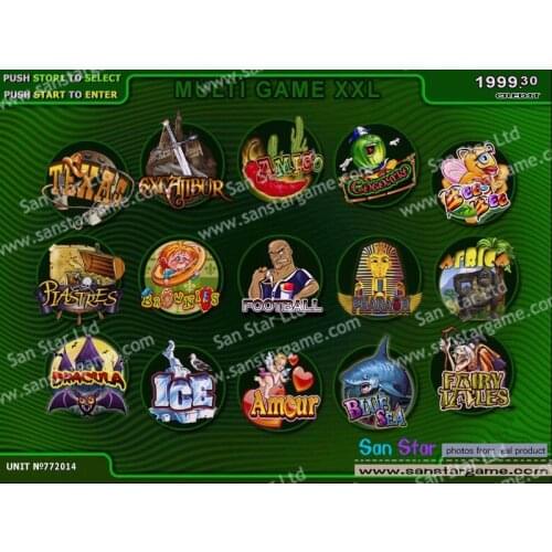 Multi XXL 15 In 1 With 40-96% Of Casino Game PCB - Gambling Game PCB